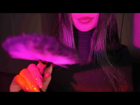 ASMR Brushing Your Face Until You Fall Asleep 😴 (No Talking) 🩷