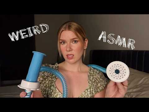 These might be the WEIRDEST ASMR Triggers I've ever done...🫢