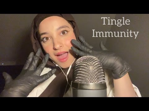 ASMR Latex Gloves Triggers & Mouth Sounds To Cure Your Tingle Immunity🥱😴