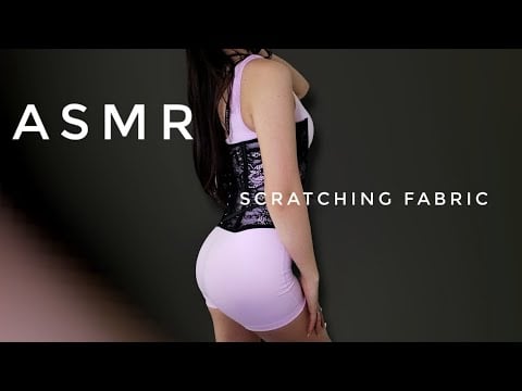 ASMR SCRATCHING FABRIC | Relaxing sounds of scratching clothes 