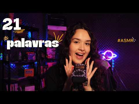 [ASMR] 21 palavras satisfatórias em 3 línguas diferentes #3