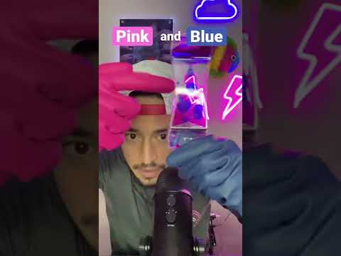 Pink and Blue ASMR | Fast ASMR