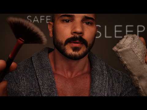 Shh....Its Okay....Im Right Here (ASMR) Comforting You to Sleep - Gentle Male Personal Attention