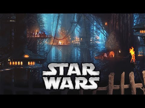 🌲 Ewoks Village at Endor ⋄ Victory Celebration [ASMR] ⋄ STAR WARS Ambience ⋄