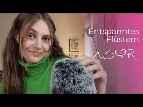 ASMR Fluffy Mic Cover 🌸 Sanftes Flüstern & Mouth Sounds (Frühlings-Vibes)
