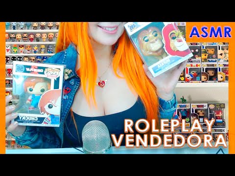 ✨ [ASMR Español] Roleplay Vendedora Tienda Funko Pop (Show & Tell) 😴