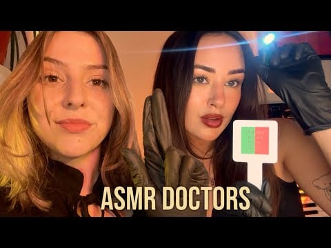 ASMR Doctors Take Turns Examining You (ft. @ASMRRebecca)