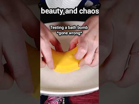 Trying Out a Bath Bomb: Success or Fail? #ASMR #bathbomb #satifying