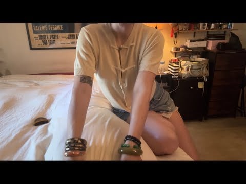 Reiki and Massage for Shoulder Pain & Stuck Energy | ASMR role play