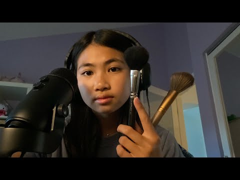ASMR 4:00 minute lo-fi brushing video