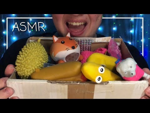 ASMR XXL Unboxing - New Triggers from Edna 🖤 (Deutsch/German)