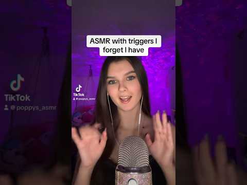 ASMR with triggers I forget I have! #asmr #tingles #asmrtriggers #tingletime #asmrvideos #relax