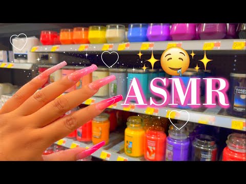 ASMR IN WALMART 💗✨| FAST TAPPING, SCRATCHING & ORGANIZATION ♡...etc (SO GOOD!!🤤🔥)