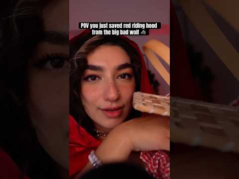 you SAVED me! tysm 😘 #asmr #roleplay #asmrsounds