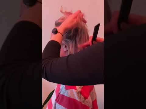 ASMR Tingly Hair Teasing #asmrsounds #oddlysatisfying #triggersforsleep #asmrhairplay