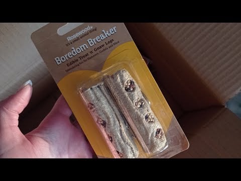 ASMR- Unboxing the bunny's toys🐰whisper, plastic crinkle sounds