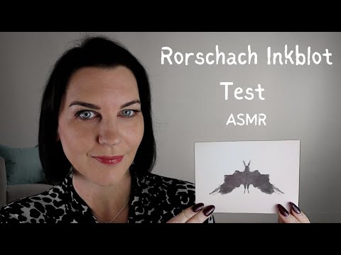 ASMR Inkblot Test (relaxing Rorschach test, writing sounds)