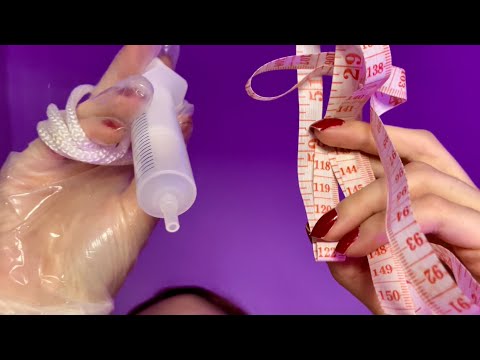 ASMR REALISTA- ESTETICISTA  FAZENDO SEU BOTOX BEM CALMINHO 💖