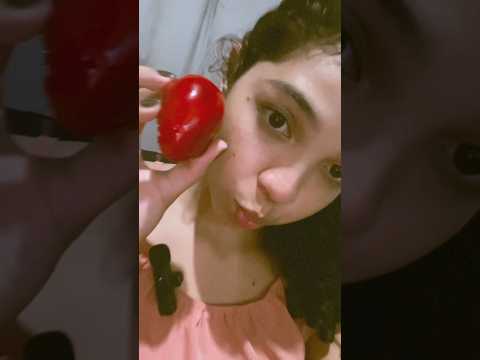 MORANGO DO AMOR 🍓❤️ #asmr #asmrmouthsouds