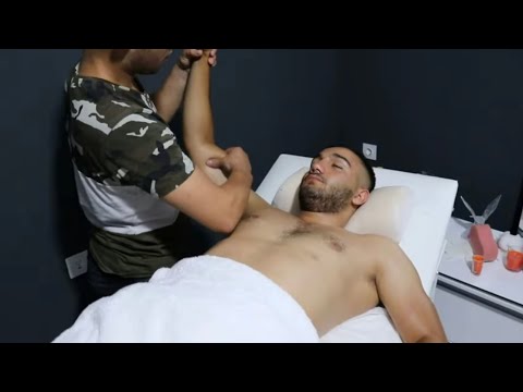 ASMR PROFESYONEL BARBER  HEAD FACE Chest Back  MASSAGE  #ASMR