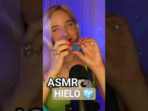 ASMR ENFRÍO TUS PENSAMIENTOS CON HIELOS 🧊 #asmr #asmrparadormir #asmrespañol #asmrhielos #asmrhielo