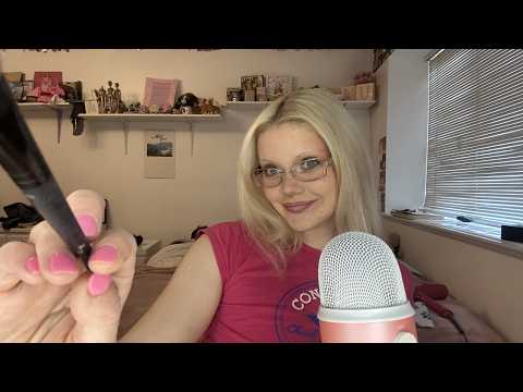 ASMR | Get Ready With Me! Up close whispered rambling 💗💋