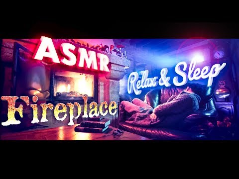 ASMR Crackling Fire 🔥RELAX & SLEEP by the Fireplace 😴NO TALKING