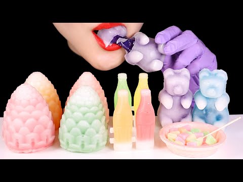 WAX BOTTLE CANDY ASMR FROZEN WAX CANDY HONEY JELLY MUKBANG ASMR NIK L NIP WAX BOTTLE CANDY ASMR