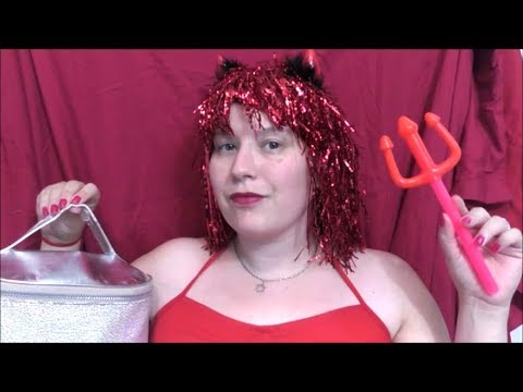 The Devil does your Make Up Role Play - Halloween #Asmr