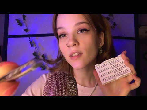 *ASMR сделаю тебе реснички* asmr eyelashes