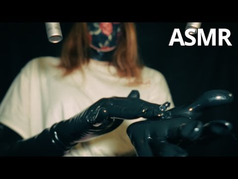 Natural Rubber Latex Glove Tapping ASMR