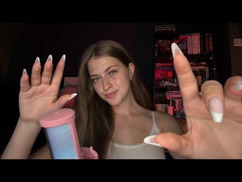 Clean Girl Does ASMR with Random Objects •☆•  hand movements, mouth sounds, clicky, tingly