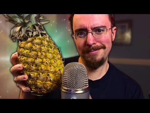 ✨ ASMR With A Pineapple 🍍