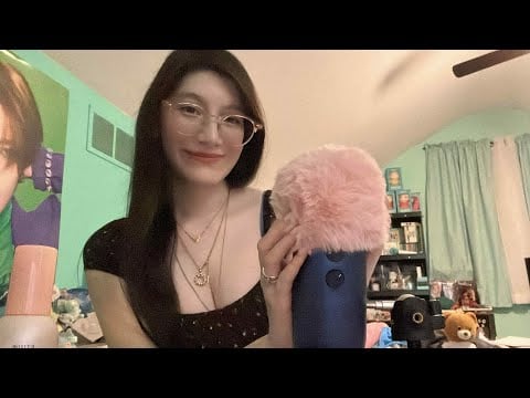 Asmr Close Up Semi-Inaudible And Breathy Whisper (+ Mic Cupping/Touching)