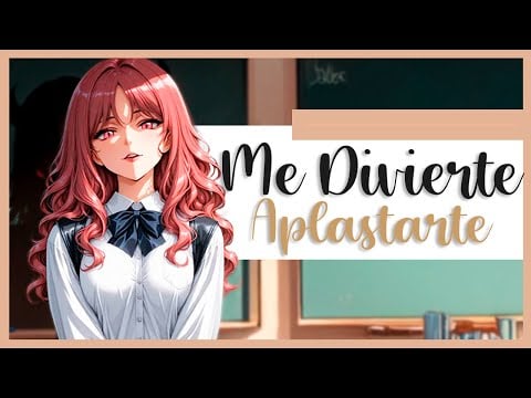 ASMR 💄 Tu BULLY Te MOLESTA DESPÚES De Clases 💥🔗 - F4M - ASMR Roleplay - ESPAÑOL.