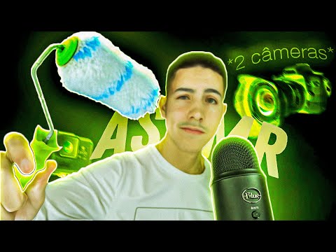 ASMR 40 MINUTOS – Especial BLUE YETI (DUAS CÂMERAS)