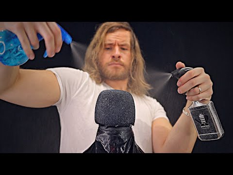 Ultra Fast RAW Barbershop Spray Sounds 💦💈ASMR💈💦