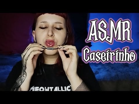 ASMR CASEIRINHO/INAUDÍVEL SUSSURRANDO SEU NOME! (sons de boca molhados)