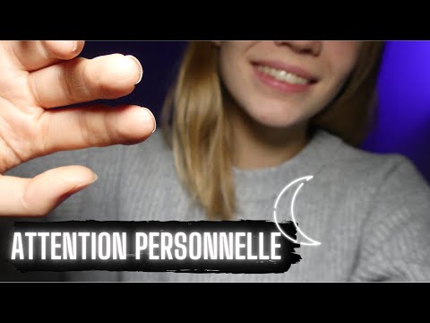 Je fais disparaître ton anxiété 👉 ASMR attention personnelle (hair brushing, face touching...)