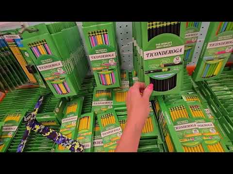 ASMR Target Back-to-School Walk-Through 2025 (Whispered Voiceover)