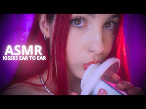 ASMR Gentle kisses ear to ear