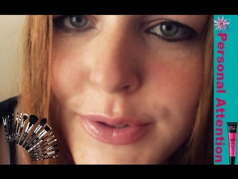 |ASMR| Facial & Make Up💄 |RolePlay| Face Stroking, Brushing |Personal Attention| Close Up.