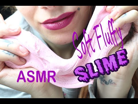 ASMR FACCIAMO LO SLIME PER LA PRIMA VOLTA - SATISFYING FLUFFY SLIME SOUNDS