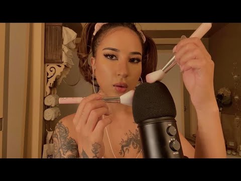 ASMR Sleep-Inducing Mic Brushing