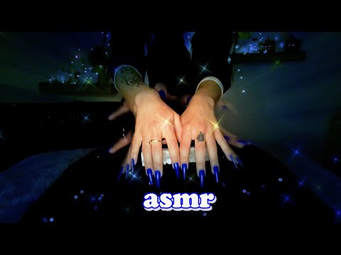ASMR ☀︎🌈 Layered Back Scratching w/ Trippy Visuals 🌀🌈 ☀︎ soft spoken, experimental