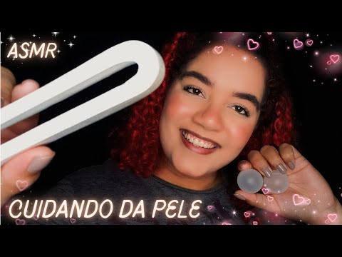 ASMR: LIMPEZA DE PELE + TRATAMENTOS FACIAIS 💖💖