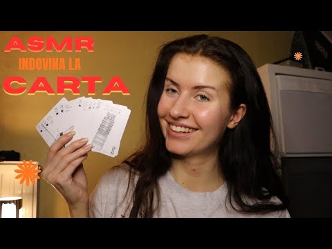 ASMR Indovina La CARTA e vai a dormire 🥱😴💤 (provo a parlare italiano🇮🇹 😌) (sussurrato, whispered)