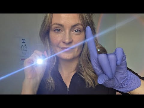 ASMR Chaotic Cranial Nerve & Eye Exam Compilation 