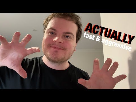 ACTUALLY Fast & Aggressive ASMR INTENSE Tapping Pt.4