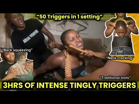 WARNING⚠️‼️:THIS 3HOURS OF ASMR WILL KNOCK YOU OUT IN MINUTES (ALL 50 TRIGGERS IN ONE) EXPERIENCE 🛐
